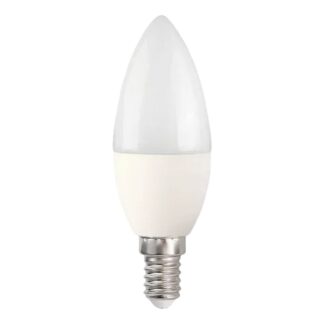 AMPOLLETA LED VELA E27 6W 6500K