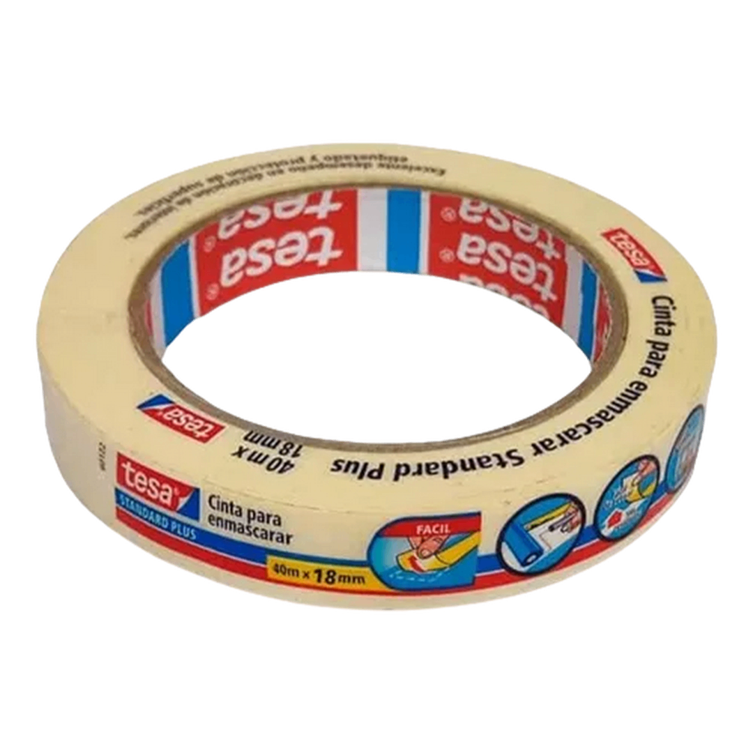 CINTA PARA ENMASCARAR TESA 40 M x 18 MM