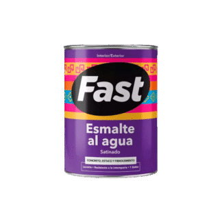 FAST ANTIHONGO TRICOLOR ESMALTE AL AGUA 1/4 GL BLANCO