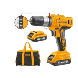 TALADRO ATORNILLADOR C/2 BATERIAS + CARGADOR 12V CIDLI1222 PERCUTOR